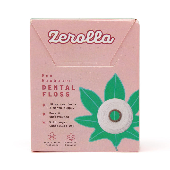 Zerolla Eco Biobased Dental Floss Candelilla Wax