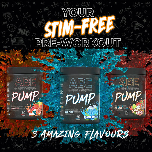 Applied Nutrition ABE PUMP Pre Workout 500g Blue Razz