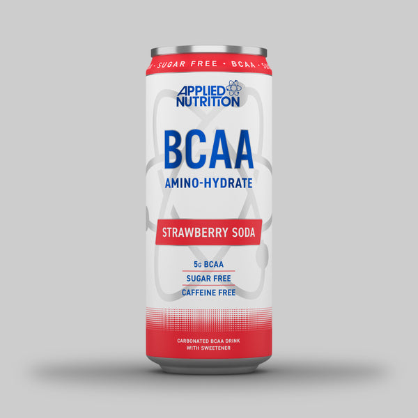 Applied Nutrition BCAA Caffeine Free Strawberry Soda 12x330ml