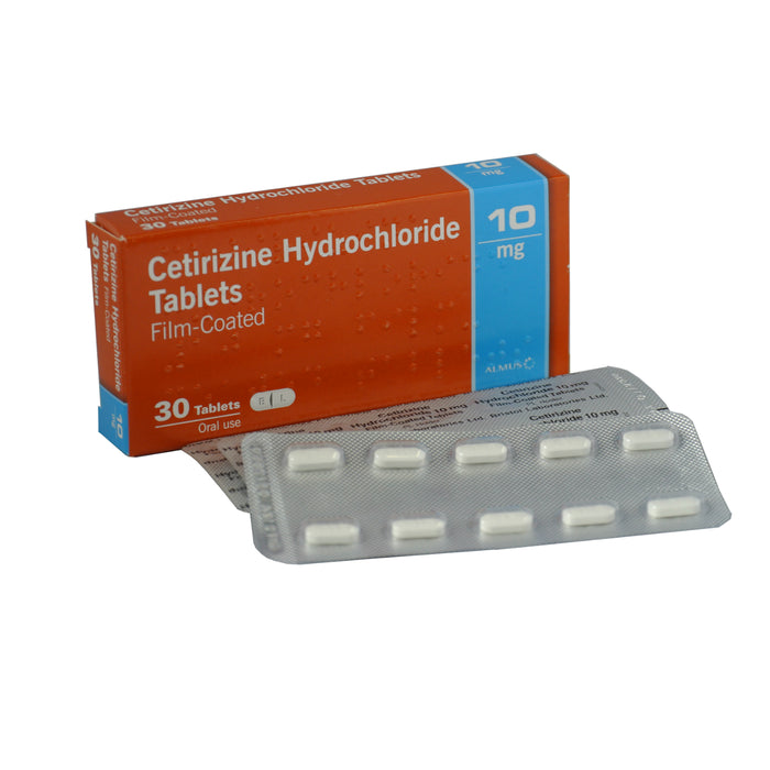 Almus Hayfever Cetirizine Tablets 14 Tablets