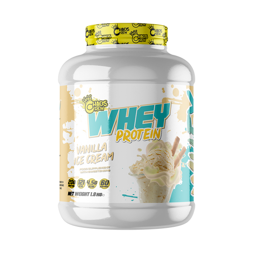 Chaos Crew Whey Protein 2kg Vanilla Ice Cream