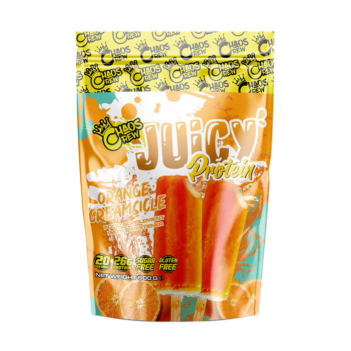 Chaos Crew Juicy Protein 600g Orange Creamsicle