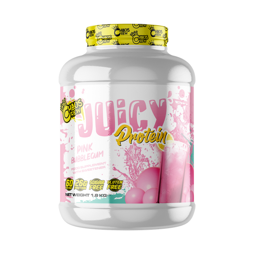 Chaos Crew Juicy Protein 1.8kg Pink Bubblegum