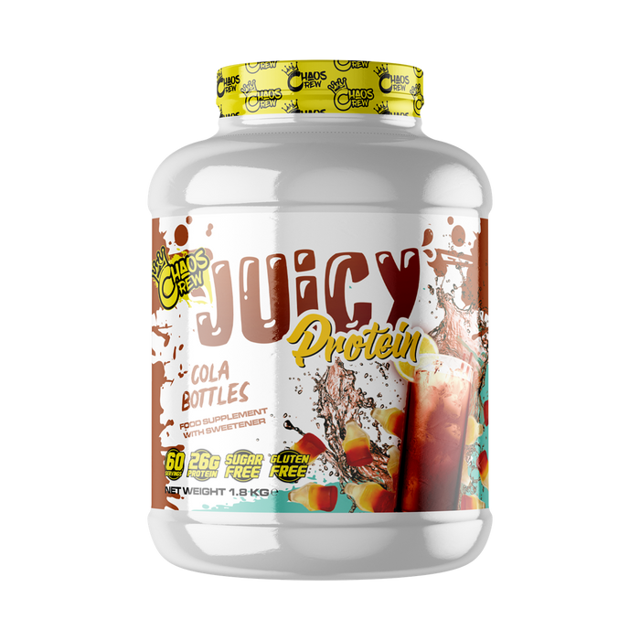 Chaos Crew Juicy Protein 1.8kg Cola Bottles