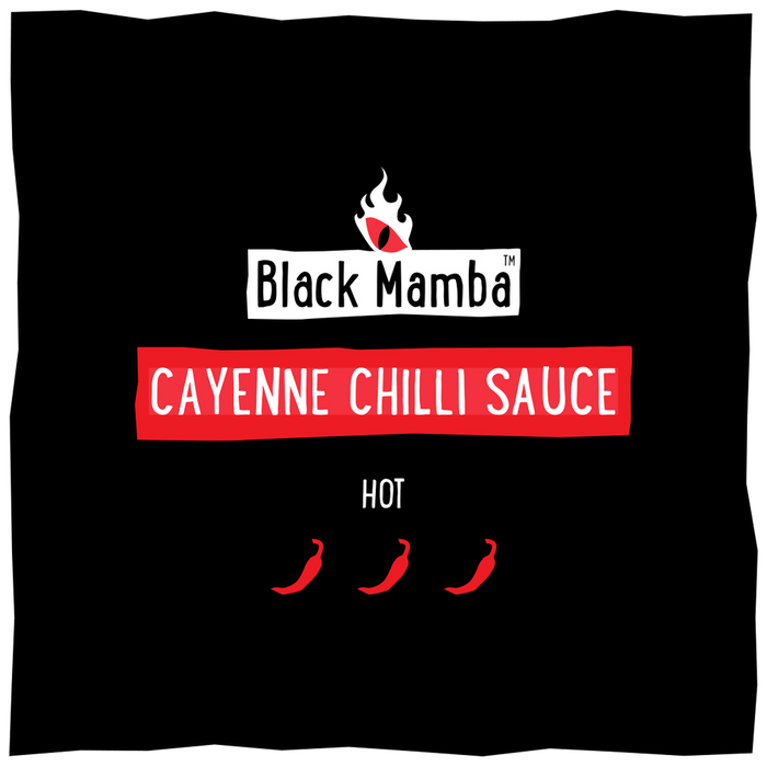 Black Mamba Cayenne Chilli Sauce 180ml