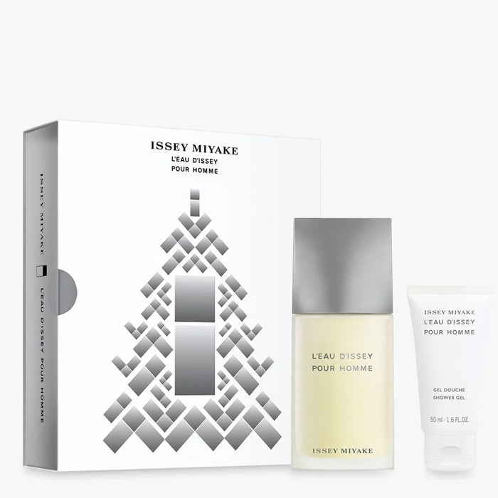 Issey Miyake Mens 75ml EDT Spray+50ml Shower Gel