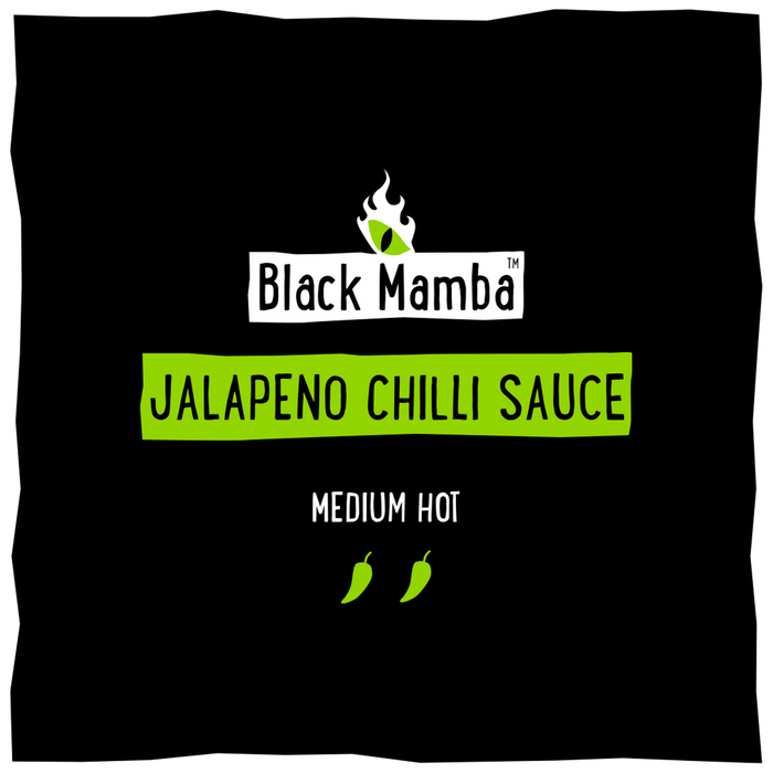 Black Mamba Jalapeno Chilli Sauce 180ml