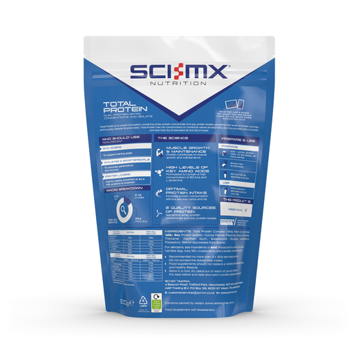 Sci-MX Total Protein Chocolate 900g