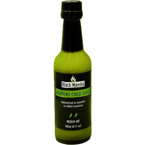 Black Mamba Jalapeno Chilli Sauce 180ml