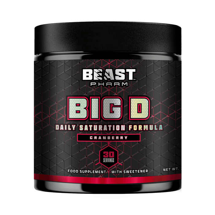 Beast Pharm Big D Daily Saturation Formula 390g Cranberry