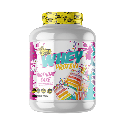 Chaos Crew Whey Protein 720g Birthday Cake