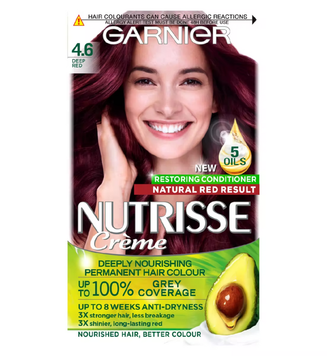 Nutrisse Garnier Creme Permanent Nährende Haarfarbe Kakao 4 Dunkelbraun