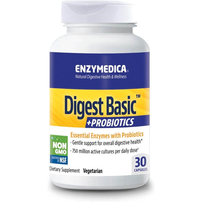 Enzymedica Digest Basic + Probiotics 30 Capsules