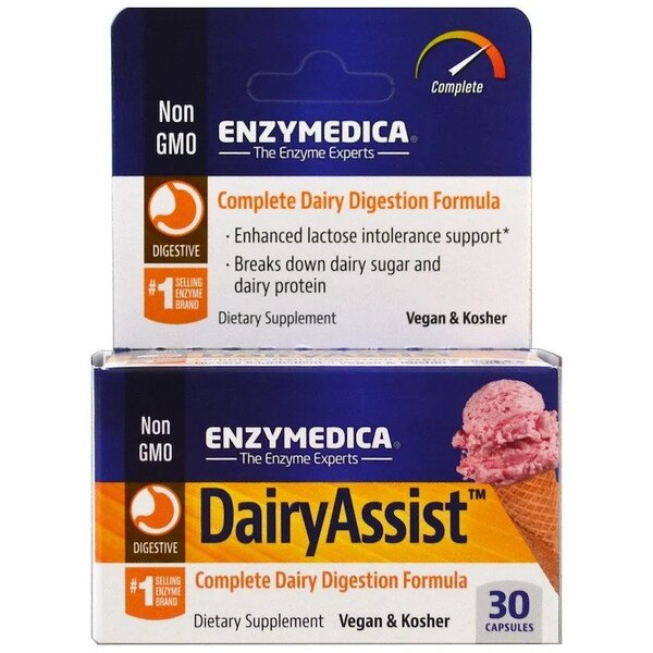 Enzymedica DairyAssist - 30 caps