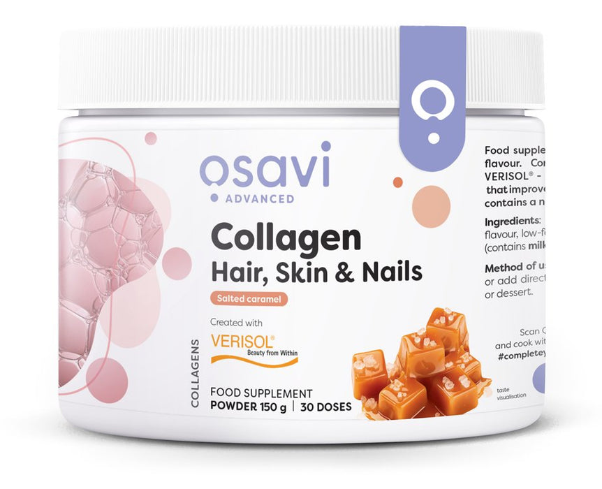 Osavi Collagen Peptides (Hair, Skin & Nails), Salted Caramel - 150g