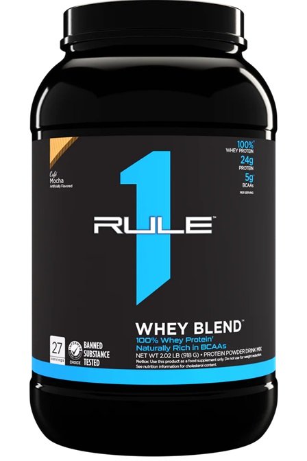 Rule One R1 Whey Blend, Cafe Mocha - 918g