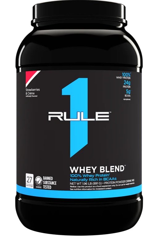 Rule One R1 Whey Blend, Strawberries & Creme (EAN 196671004925) - 891g