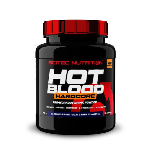 SciTec Hot Blood Hardcore, Blackcurrant Goji Berry (EAN 5999100033092) - 700g