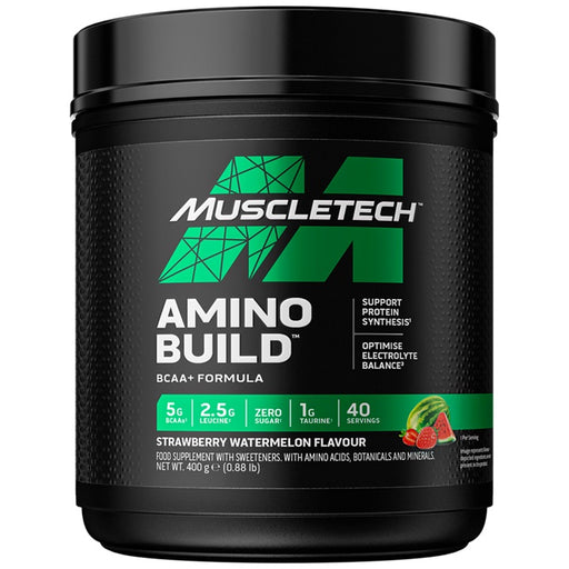 MuscleTech Amino Build, Strawberry Watermelon - 400g