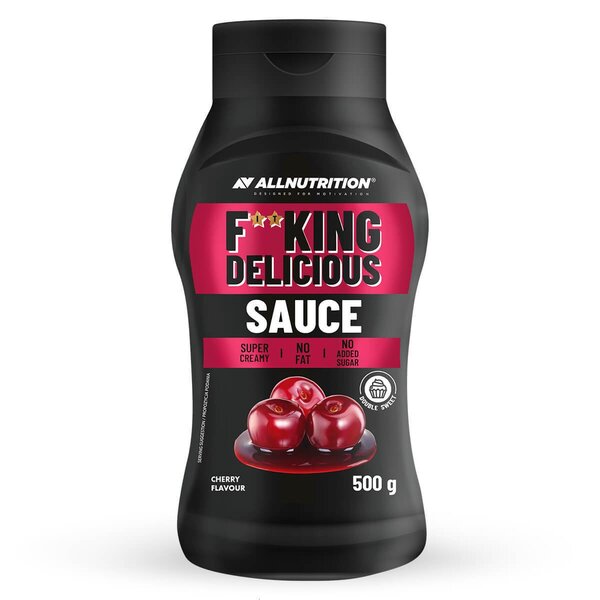 Allnutrition Fitking Delicious Sauce, Cherry - 500g