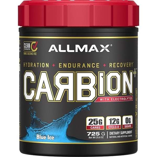 AllMax Nutrition Carbion+, Blue Ice - 725g