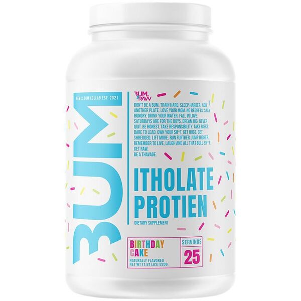 Raw Nutrition CBUM Itholate Protein, Birthday Cake - 825g