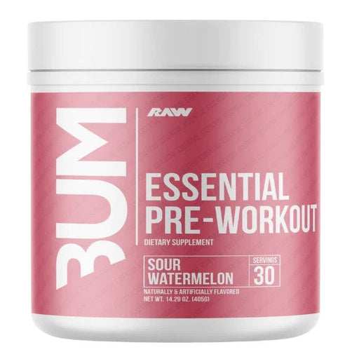 Raw Nutrition CBUM Essential Pre-Workout, Sour Watermelon - 405g