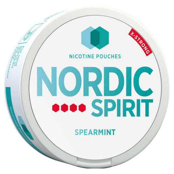 Nordic Spirit Nicotine Pouches Spearmint Strong Pack of 5