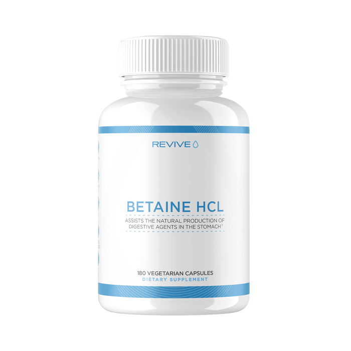 Revive MD Betaine HCL 180 Caps 