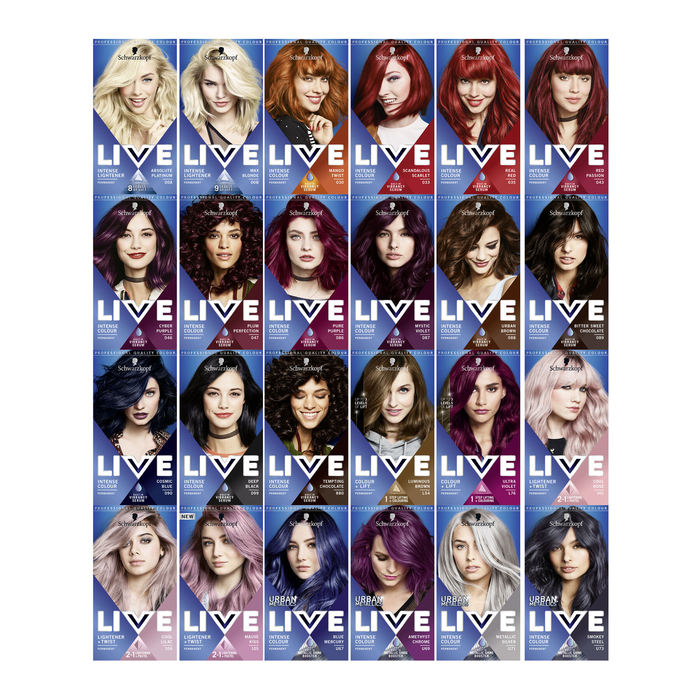 Schwarzkopf Live Colour XXL HD Intense Color Coloration Permanente 46 Cyber ​​Violet