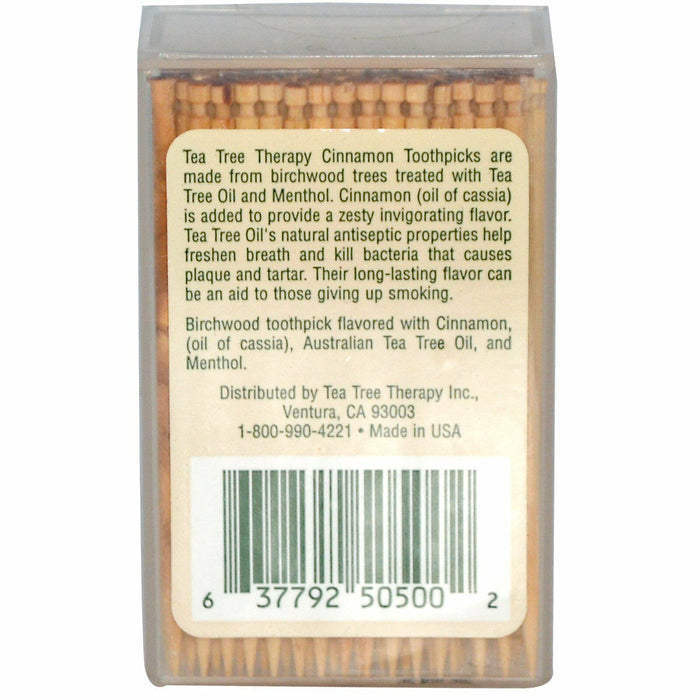 Thursday PL  Tea Tree Toothpicks - Cinnamon