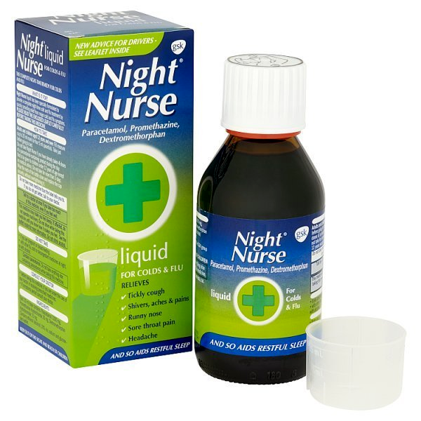 Night Nurse Liquid for Colds & Flu 160ml