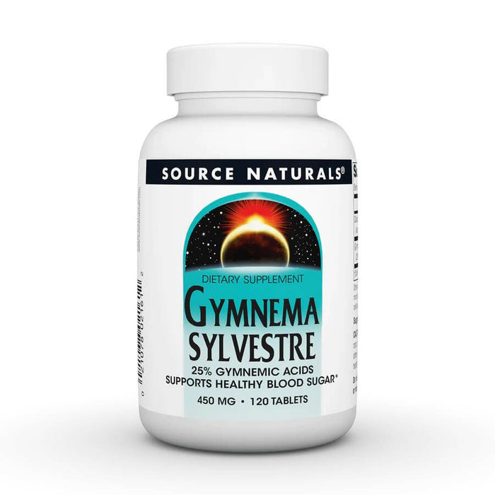 Source Naturals Gymnema Sylvestre 450mg 120 Tablets | Premium Supplements at HealthPharm.co.uk