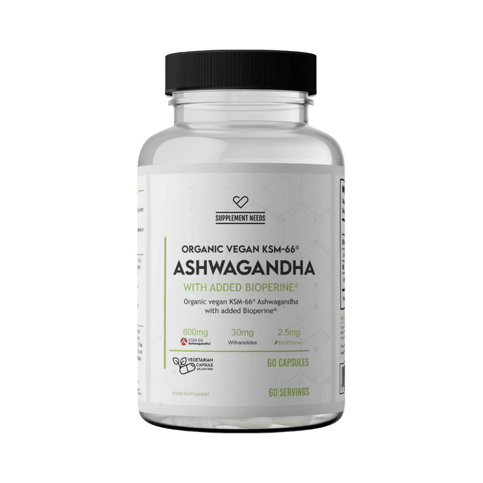 Supplement Needs Ashwagandha KSM-66 60 Caps 