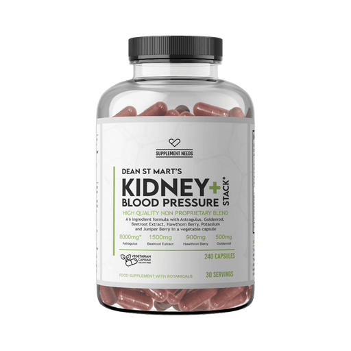 Supplement Needs Kidney And Blood Pressure Stack 240 Caps 