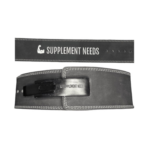 Supplement Needs SN Genuine Leather Lever Belt W/Case 