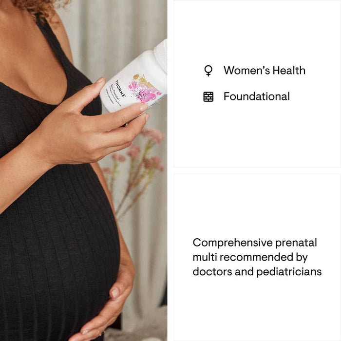 Thorne Research Basic Prenatal 90 Capsules | Premium Supplements at HealthPharm.co.uk