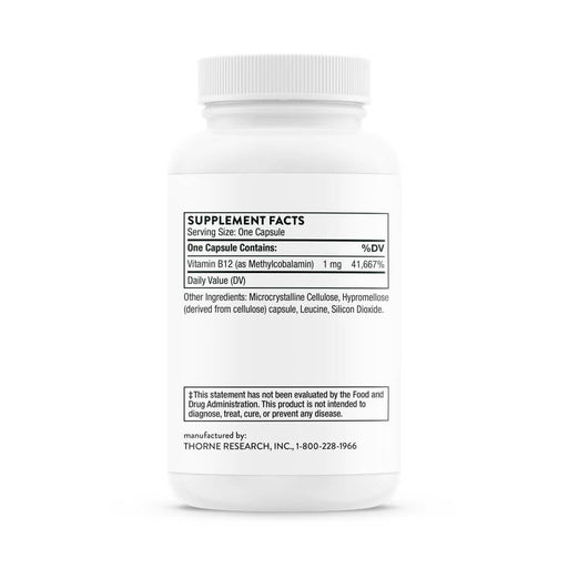 Thorne Research Vitamin B12 60 Capsules