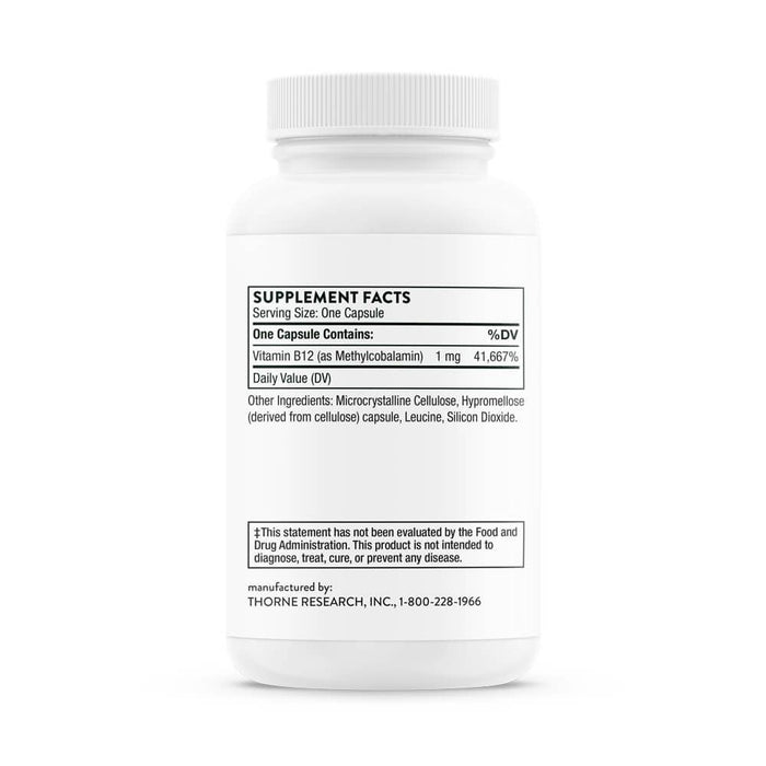 Thorne Research Vitamin B12 60 Capsules