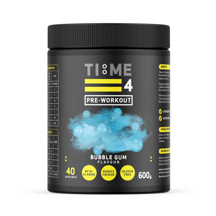 Time 4 Nutrition Time 4 Pre Workout 600g 