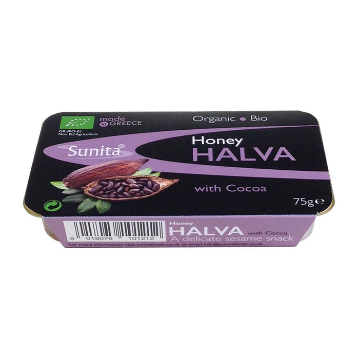 Sunita Organic Dark Chocolate Halva 75g