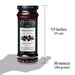 St. Dalfour Black Cherry High Fruit Content Spread 284g