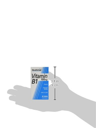 Vitamin B1 (Thiamin) 100mg - Prolonged Release - 90 Tablets