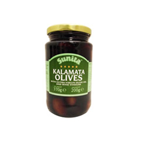 Brand new Kalamata Olives w/Olive Oil + Vinegar 370g 