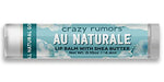 Crazy Rumors Au Naturale (flavour free) 100& natural and vegan lip balm 4g