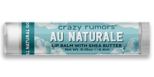 Crazy Rumors Au Naturale (flavour free) 100& natural and vegan lip balm 4g