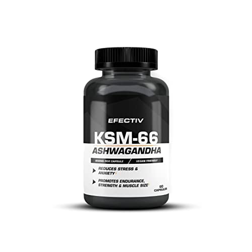 Efectiv Nutrition KSM-66 Ashwaganhda 60Caps