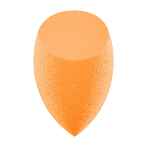 Real Techniques Miracle Complexion Makeup Sponge for full cover foundation (Packaging and Colour May Vary) Orange