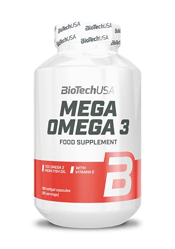 BioTechUSA Mega Omega 3 - 180 caps