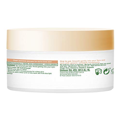 Simple Protect 'N' Glow Rest and Reset 72 Hour Hydrating Gel to Enhance Glowing Skin 50 ml